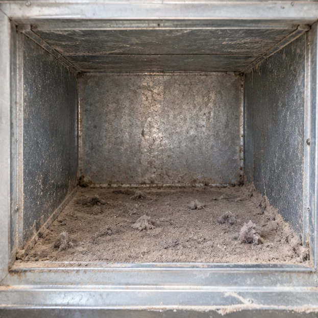 Illustrative before view for hvac-system-cleaning
