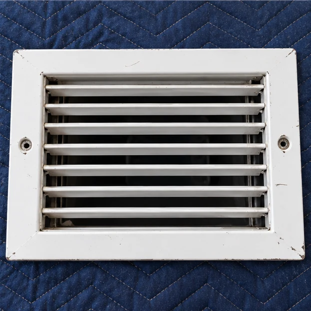 Illustrative after view of the same component for vent-register-cleaning