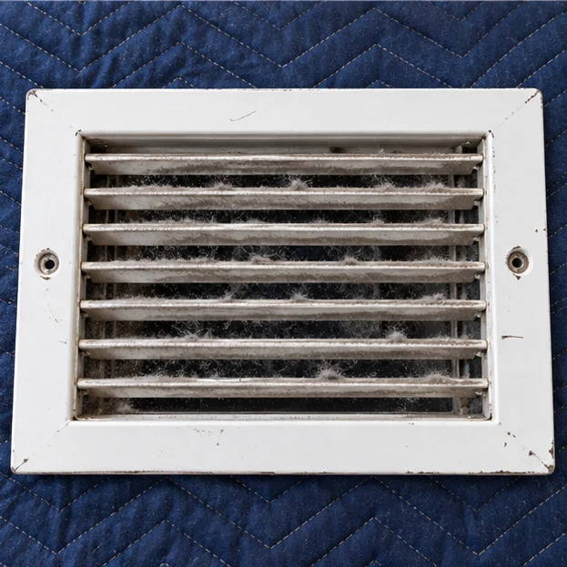 Illustrative before view for vent-register-cleaning